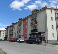 Apartment building on Agátová Street in Miloslavov with parking and balconies.