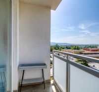 A balcony with a view of E. F. Scherer in Piešťany at a 4-room apartment.