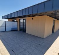 Terrace with tiles at a 3-room apartment on Hviezdoslavova Street, Poprad.