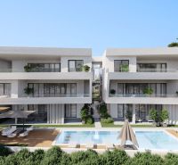 Modern 4-room apartment in Ugljan with a pool view and terrace.