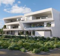 A newly built 4-room apartment in Ugljan with green surroundings and spacious terraces.