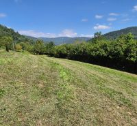 Beautiful view of residential plots in Nesluša surrounded by forests and nature.