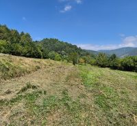 Beautiful green landscape in Nesluša suitable for residential plots with a view of the mountains.