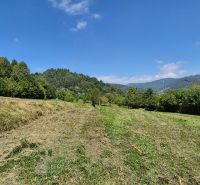 Plots - living in Nesluša, green landscape with hills and clear skies.