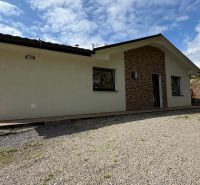 A family house on Zadarska Street in Banska Bystrica with stone cladding.