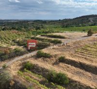 Vineyards and roads in the hills near Modra suitable for plots - housing.