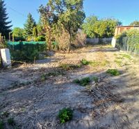 Plots - housing in the village of Vojka nad Dunajom, surrounded by greenery and fences.