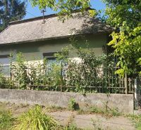 A family house at Ľubej 143 with a fence and lush vegetation in the garden.