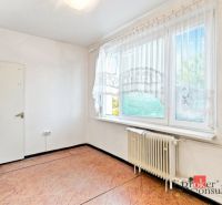 A room with a wooden decor floor, a radiator, and a large window in a 2-room apartment.