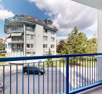 View from the balcony of a 3-room apartment on Drotárska Road, Bratislava - Staré Mesto.