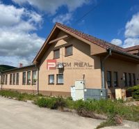 Production premises on Nova Street in the Bratislava III district with green surroundings.