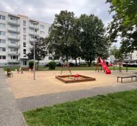 Playground on Dušana Madačova in Ružomberok near a 3-room apartment.