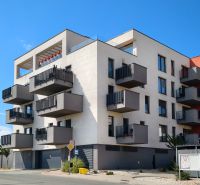 Residential building with balconies on Zelená strana in Košice, Dargovských hrdinov district.