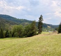 Plots - housing in Oravská Jasenica with a beautiful view of the surrounding mountains and forests.