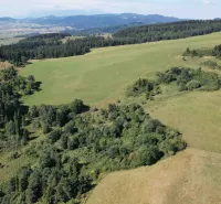 Agricultural and forest lands in the Stará Ľubovňa area, surrounded by beautiful nature.