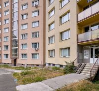 Apartment building with balconies on Benadová Street in Košice, suitable for a 4-room apartment.