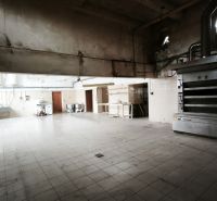 Production premises with tiles, equipment, and machinery suitable for baking.