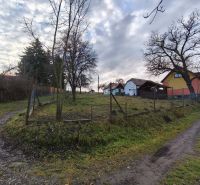 A family house on Prieloh in Dolná Strehová with a fenced garden, trees, and an access road.