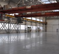 Spacious production premises with high ceilings and a crane in Galanta on Priemyselná Street.