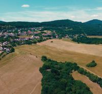 Aerial view of vast residential land in Podhradie.