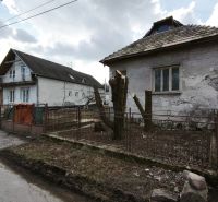 A family house on Tučekova Street in Veľký Krtíš, next to other houses.