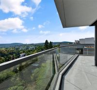 Terrace with a view of nature, located in Bratislava - Old Town, Bartókova Street.