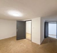 White walls and doors in the interior of a family house.