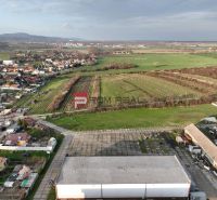 Aerial view of the production facilities on Pezinská Street in Vinosady.