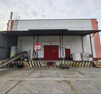 Production premises on Pezinská Street in Vinosady with an outdoor loading ramp.