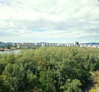 View from a 4-room apartment in Bratislava - Petržalka on Antolská Street to the cityscape.