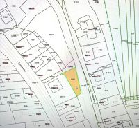 Map of residential plots on Jarková Street, Košice - Šaca district.