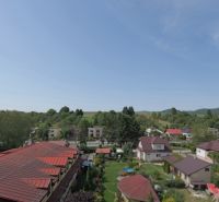 View of houses and greenery on Rajecká Street, Mudrochova.