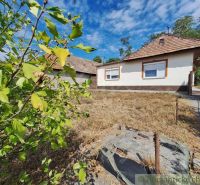 A family house in Kamenica nad Hronom with an earthen yard and greenery.