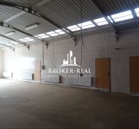 A space with high ceilings and plenty of natural light in the building Warehouses and Halls.