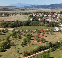 Plots - living in Jarabina surrounded by nature and village architecture.