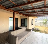 A family house in Nickelsdorf with outdoor seating and a terrace.