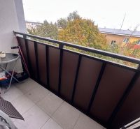 Balcony in a 3-room apartment on Mederčská Street in the city of Komárno.