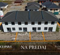 A family house in Dolný Bar with a black roof is for sale.