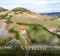 A family house in Veličná set in picturesque countryside with views of the surrounding nature.