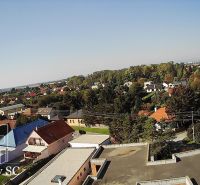 Aerial view of the residential housing development on Záhumenská in Kráľová pri Senci.