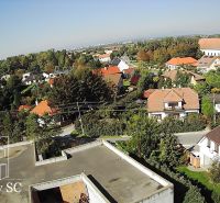 An aerial view of family houses in Kráľová pri Senci - Záhumenská, surrounded by greenery.