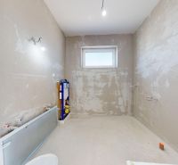 Timeless room in a family house prepared for sanitation with a window.