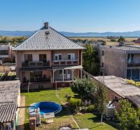 A family house on Sadova Street in Vrbové with a swimming pool and a garden.