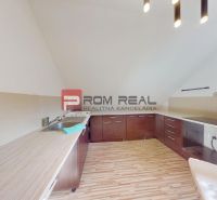 A kitchen with a simple countertop and a wooden decor floor in a 5 or more room apartment.