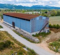 Hala in Dulov with surrounding nature, Warehouses and halls in picturesque landscape.