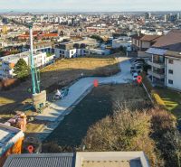 Building plot for residential use with a view of the city in Bratislava - Nové Mesto on Lopúchová.