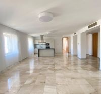 A bright space of a 3-room apartment on Hlboká Street with tiles and a modern kitchen.