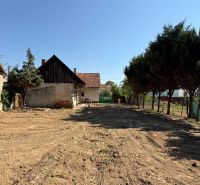 A view of the plot at the family house on St. Florian Square in Krakovany.