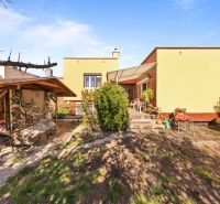 A family house on Lajos Kossuth Street in Dunajská Streda with a terrace and garden.