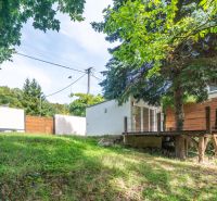 House with a garden among the trees on Recreational Land, Bratislava - Devín, Devínska cesta.